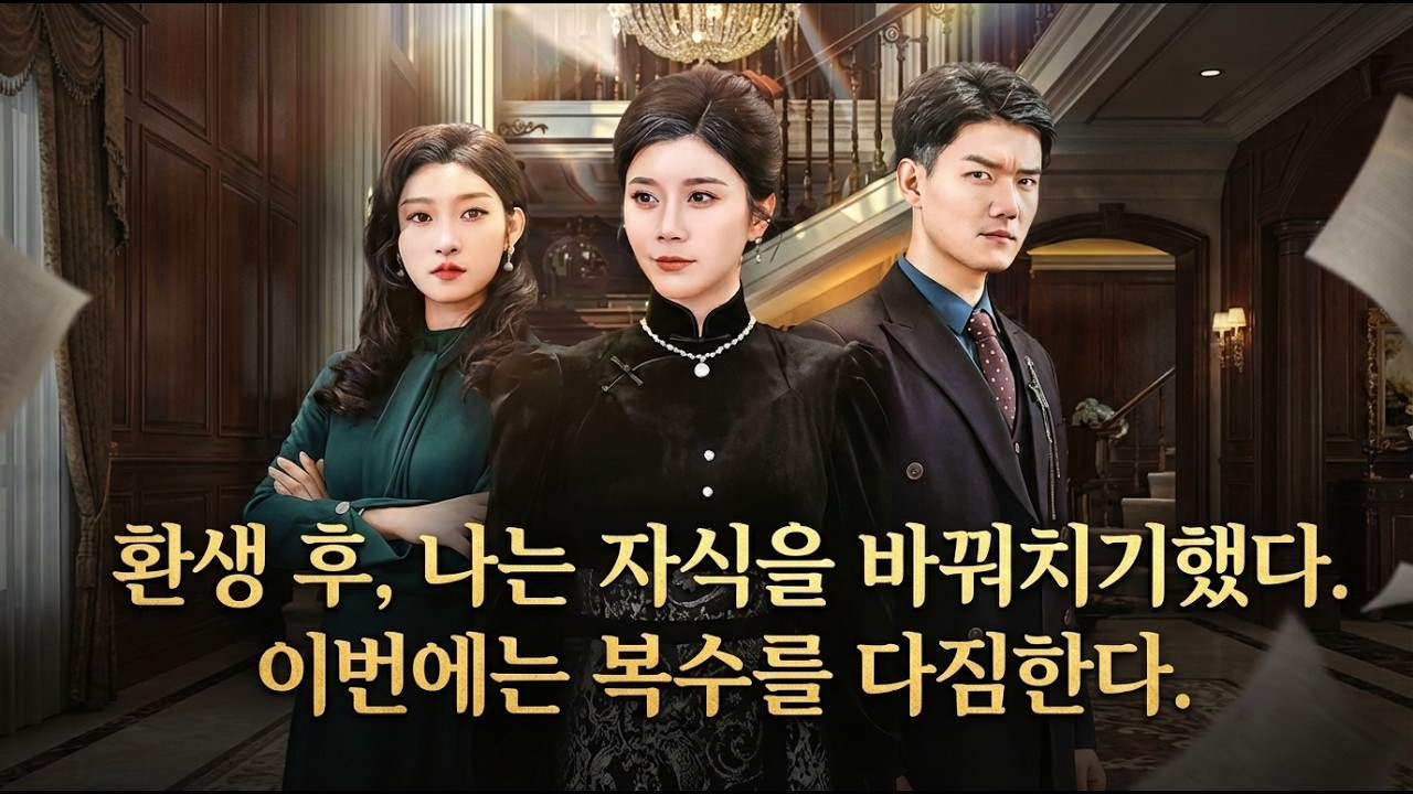 [Korean subtitles]환생 후, 나는 자식을 바꿔치기했다. 이번에는 복수를 다짐한다！#Minidrama #drama #촌극