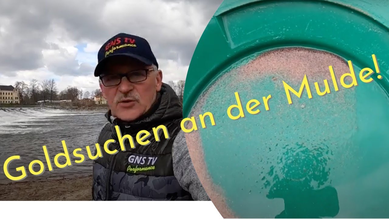 Guidos neues Hobby - Goldsuchen an der Mulde in Grimma!