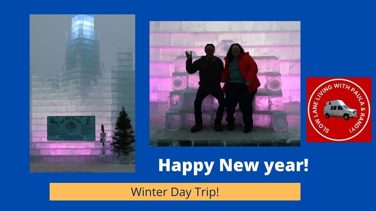 Happy New Year!  First day trip in the van!  