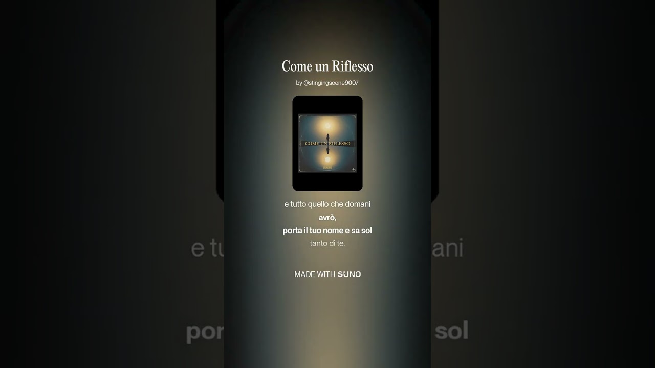 Come un Riflesso