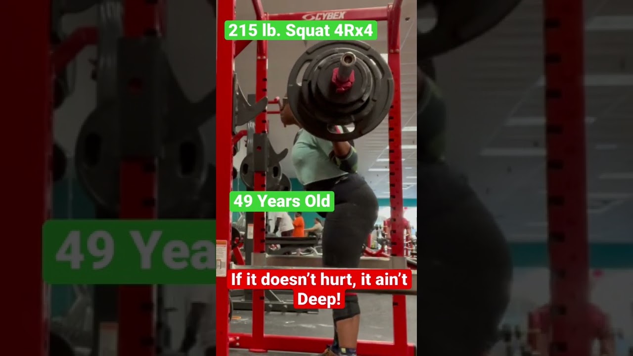 Squats-Working Hard at age 49 #shorts #strength #fitness #powerlifting #foryou #fitness #squat