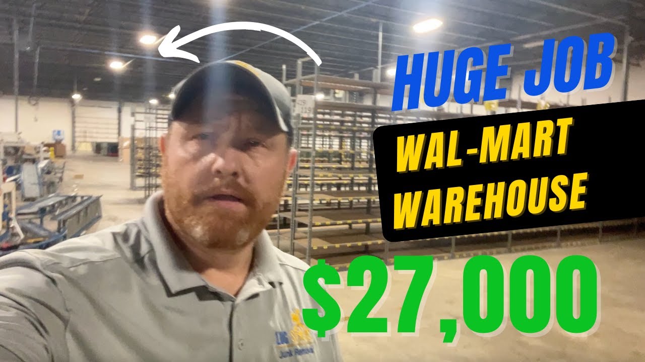 HUGE Junk Removal Job - Walmart Warehouse Cleanout!