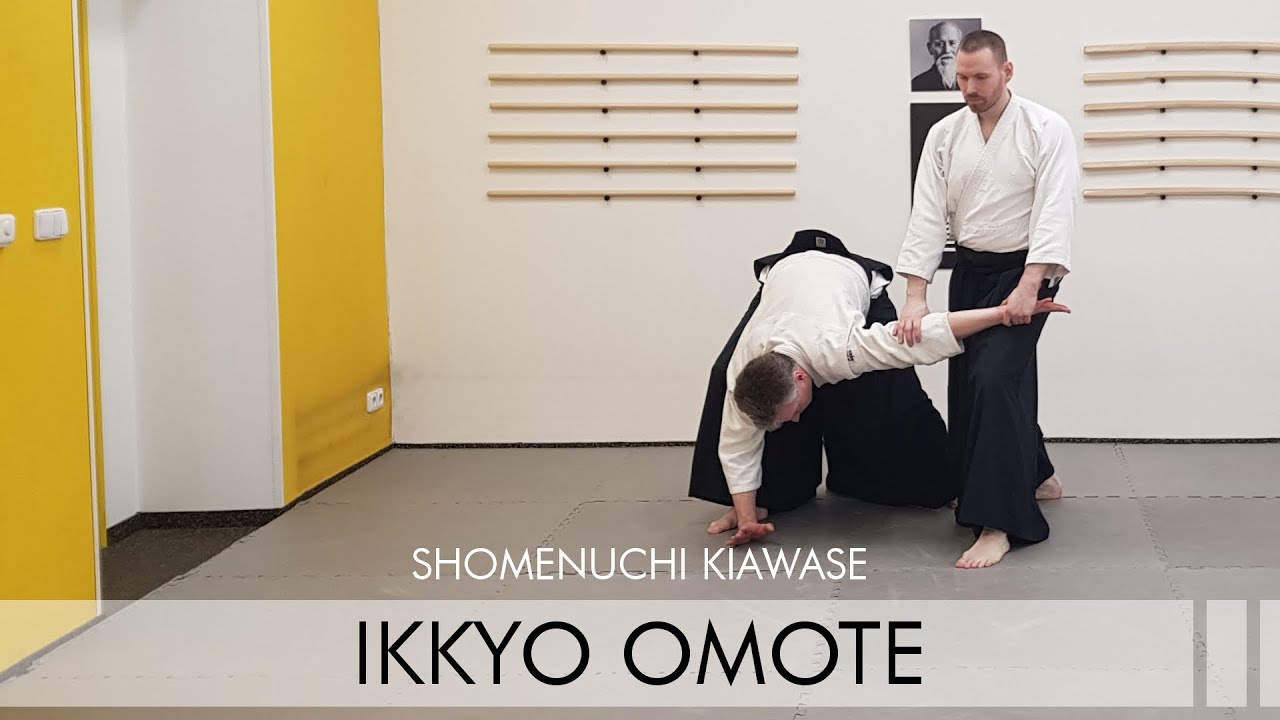 SHOMENUCHI KIAWASE - IKKYO OMOTE (AIKIDO)