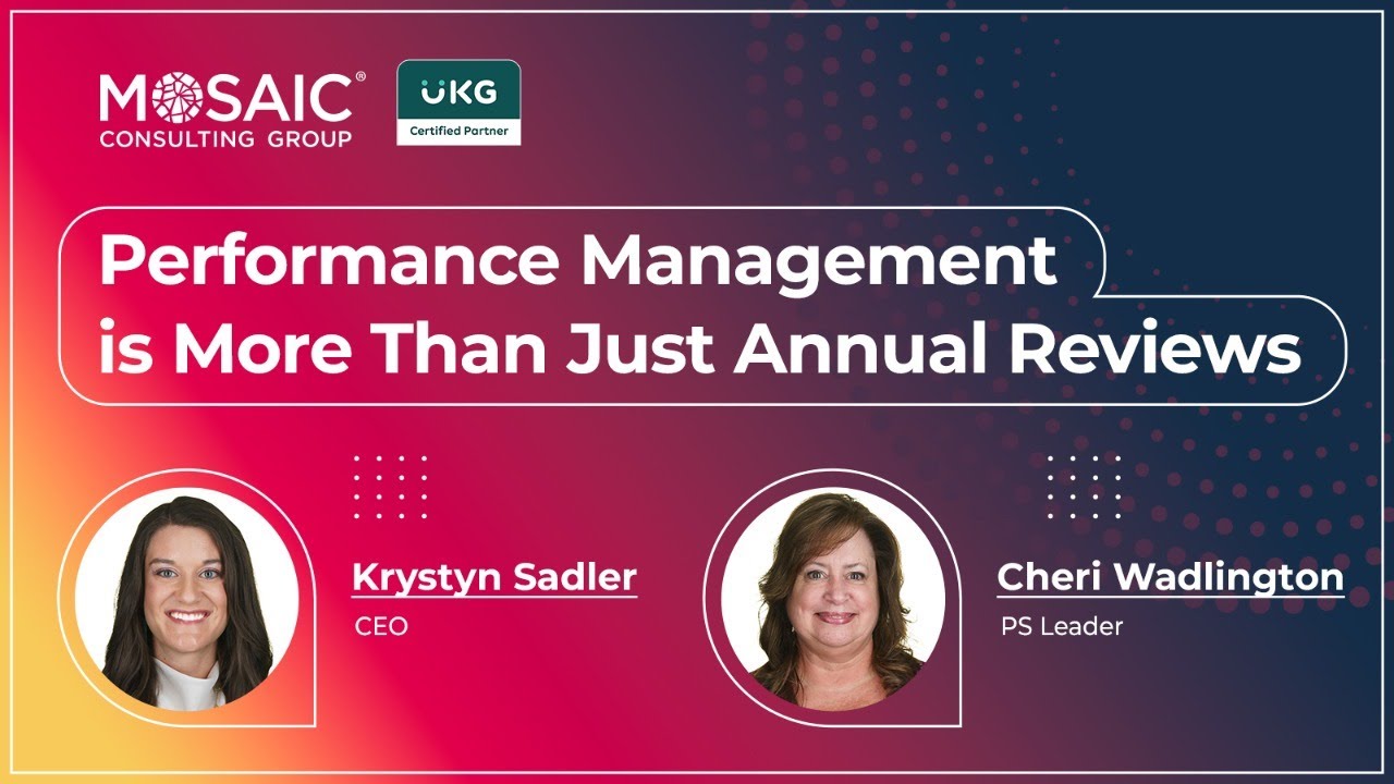 Performance Management is More Than Just Annual Reviews