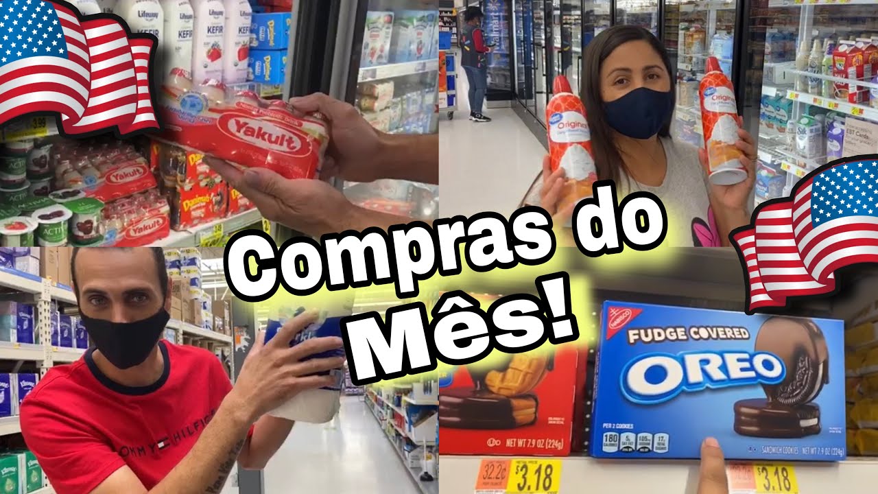 COMPRAS DO MÊS NOS ESTADOS UNIDOS!! 🇺🇸