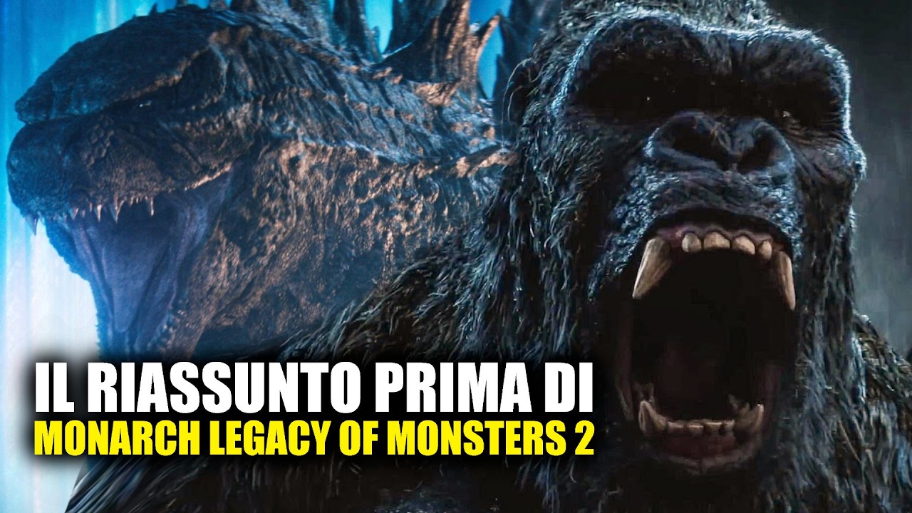MONARCH LEGACY of MONSTERS 2 il RIASSUNTO della PRIMA STAGIONE da GUARDARE PRIMA della SERIE