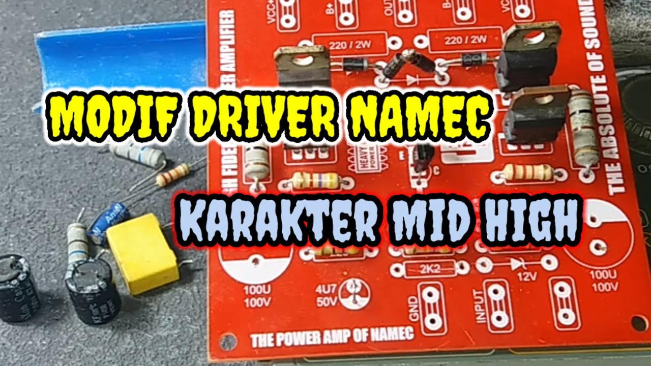 Namec power driver modification for mid high character @Anmediaofficial79