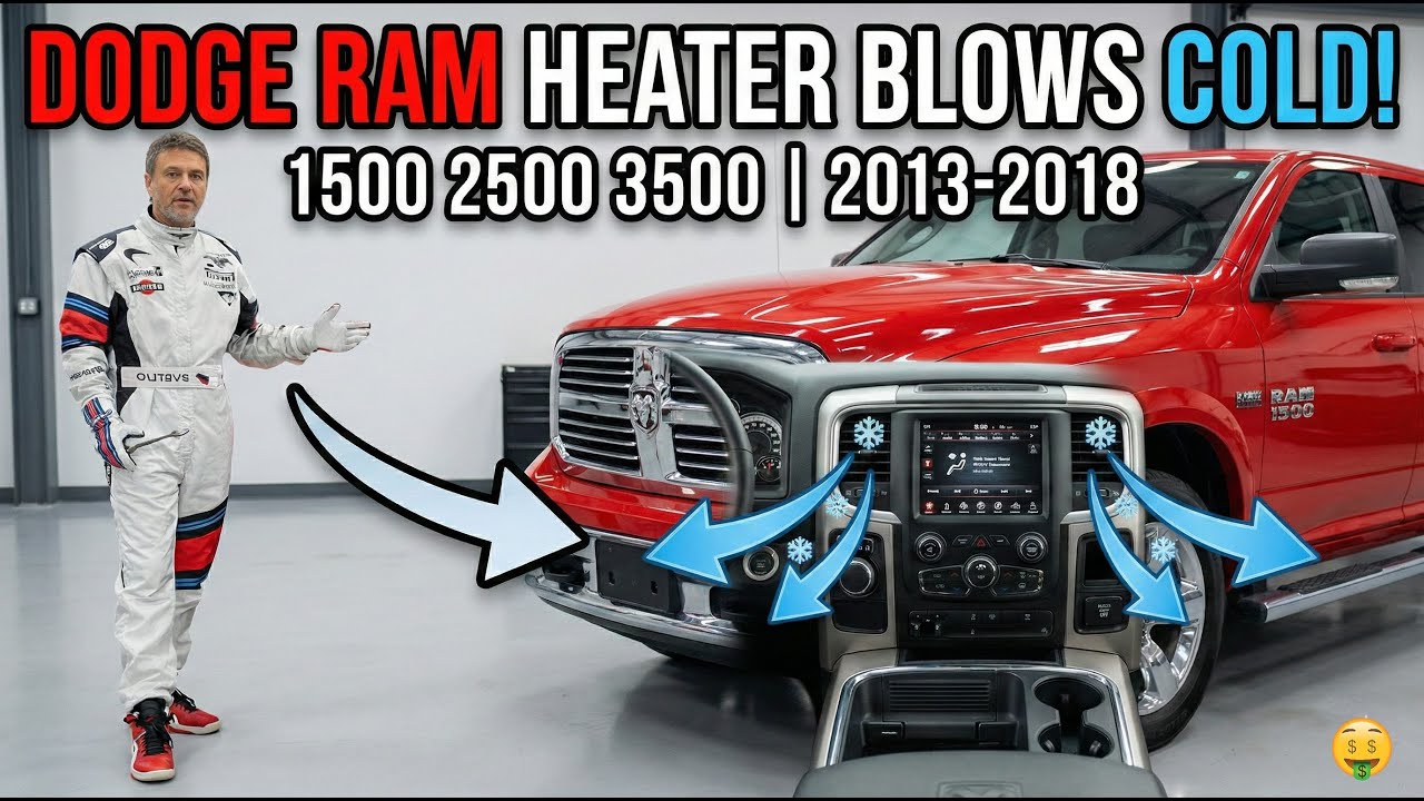 Как устранить проблему с отсутствием отопления в Dodge Ram (2013-2018) | Проблемы с заслонкой сме...