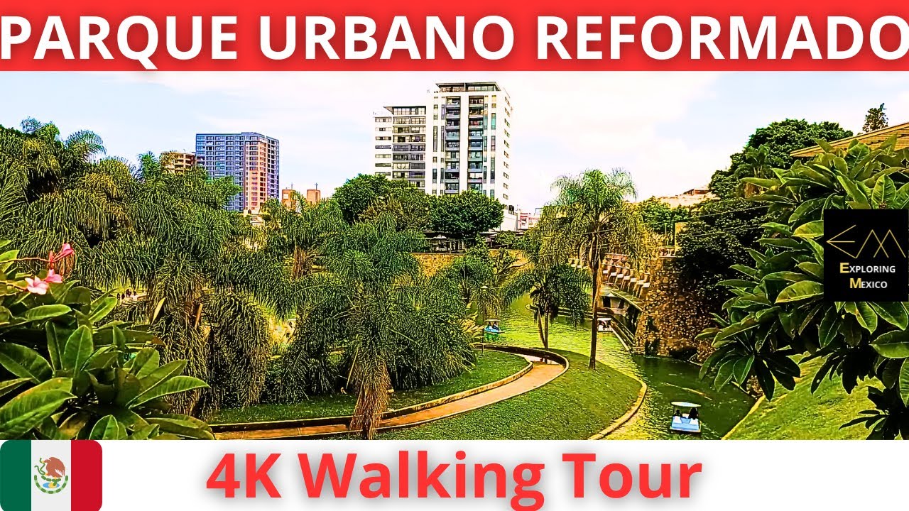 GUADALAJARA CENTRO Parque Alcalde 4K Walking Tour | Jalisco 🇲🇽