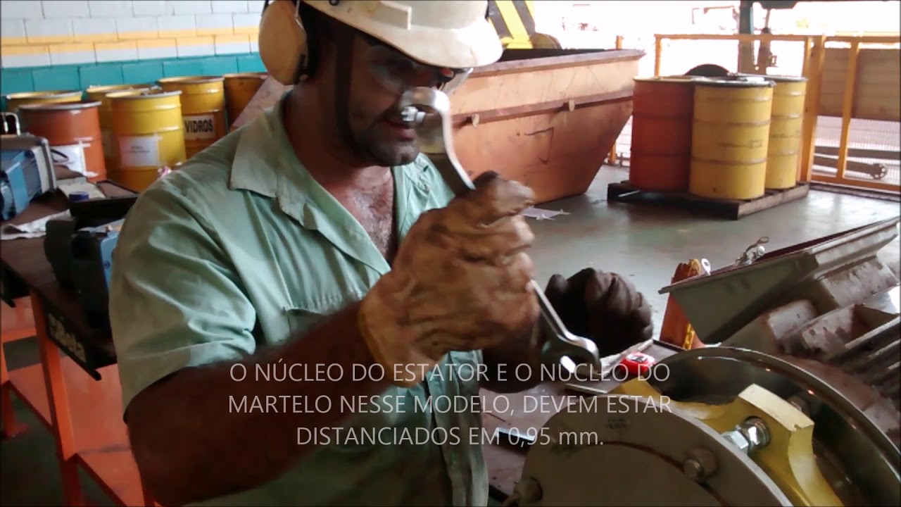 Montagem completa e teste de freio tipo BN-06