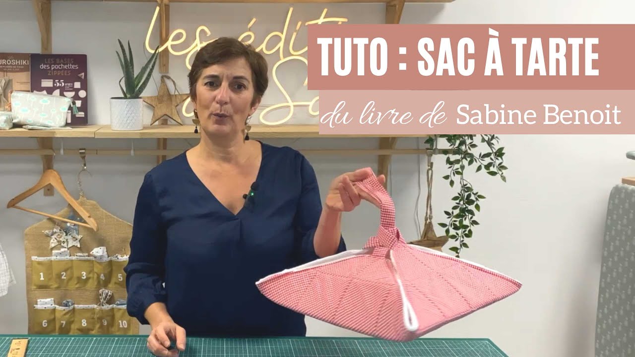 TUTO COUTURE : Sac &agrave; tarte facile (matelass&eacute;)
