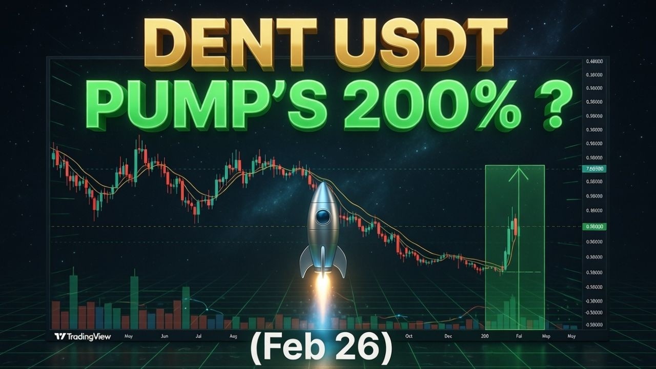 Dent Pump's 200%? Dent coin price prediction |  DENT USD | Crypto Trading Signals | Feb 26, 2026