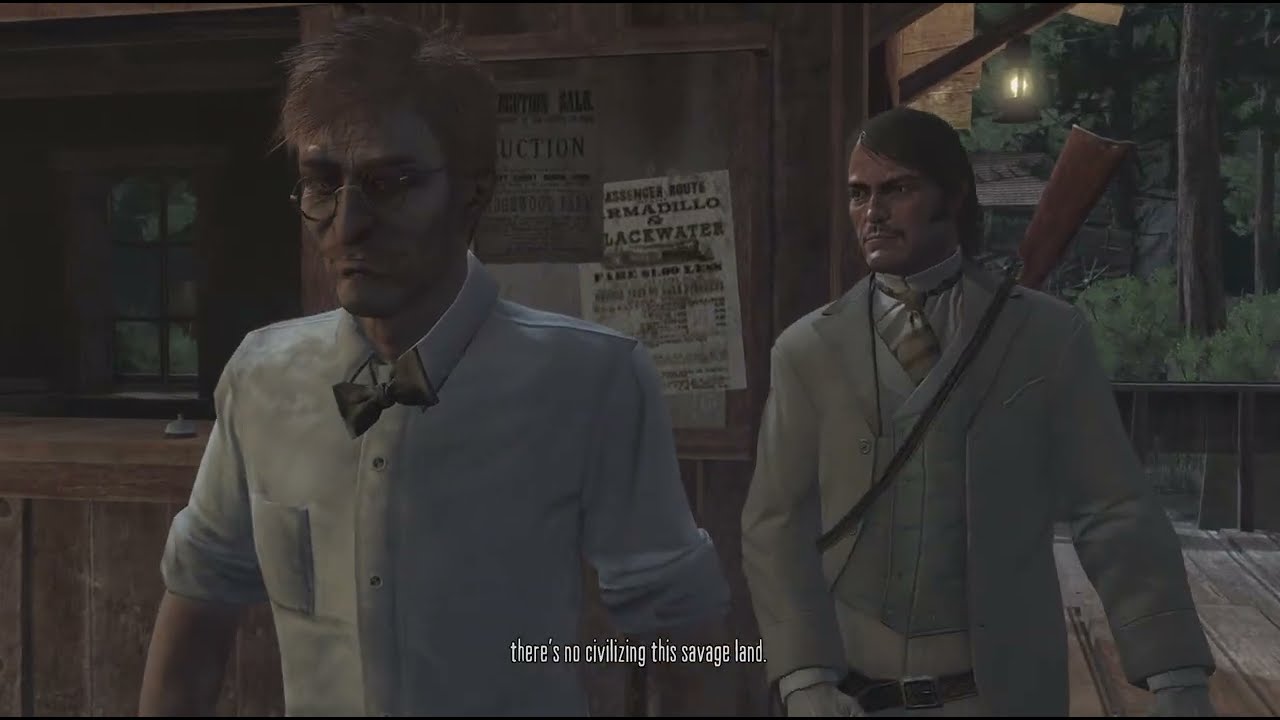 Red Dead Redemption: Back To Yale!
