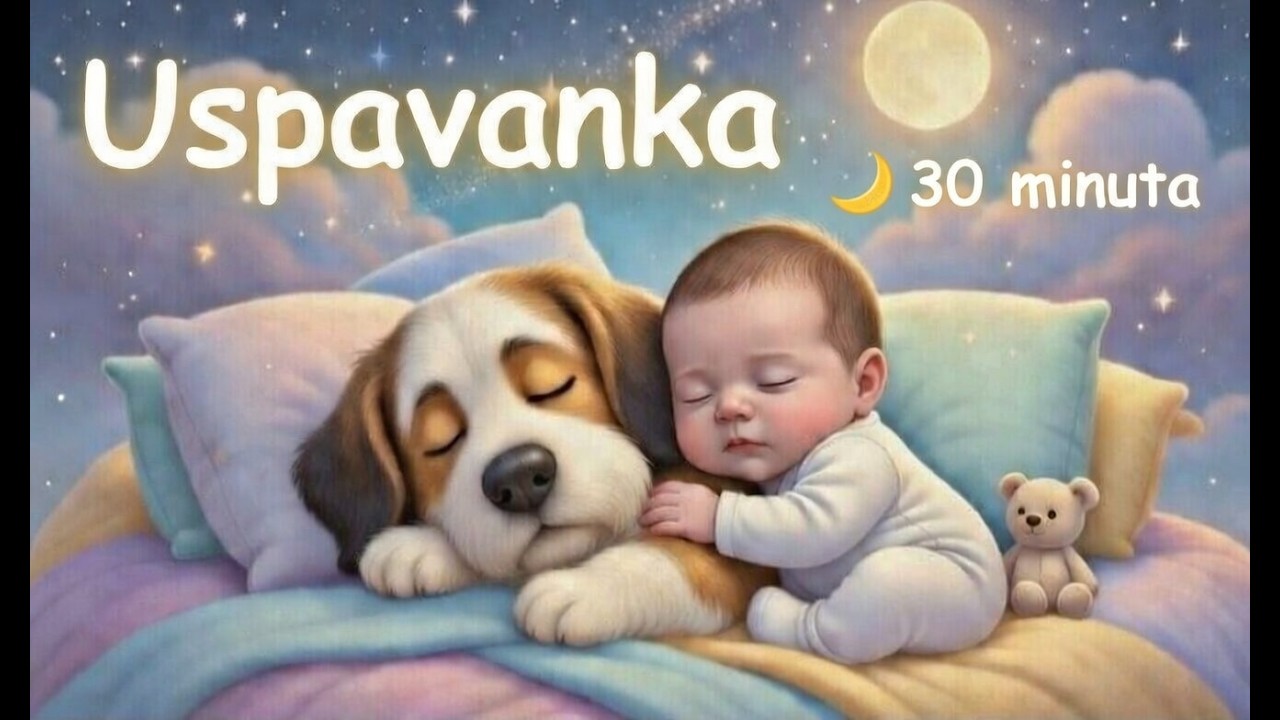 Uspavanka za bebe i decu 30 minuta 🌙 Miran san i opuštanje za bebe i malu decu