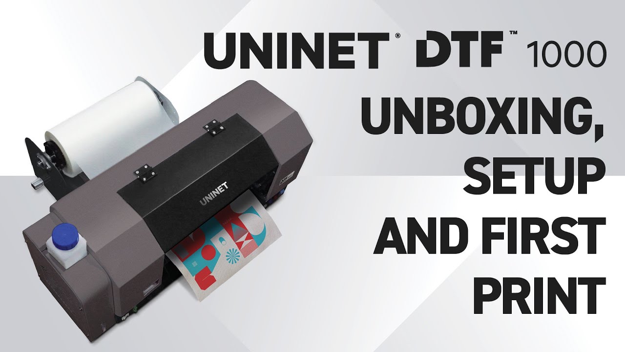 Unboxing the Uninet DTF 1000: Your Ultimate DTF Printing Solution!