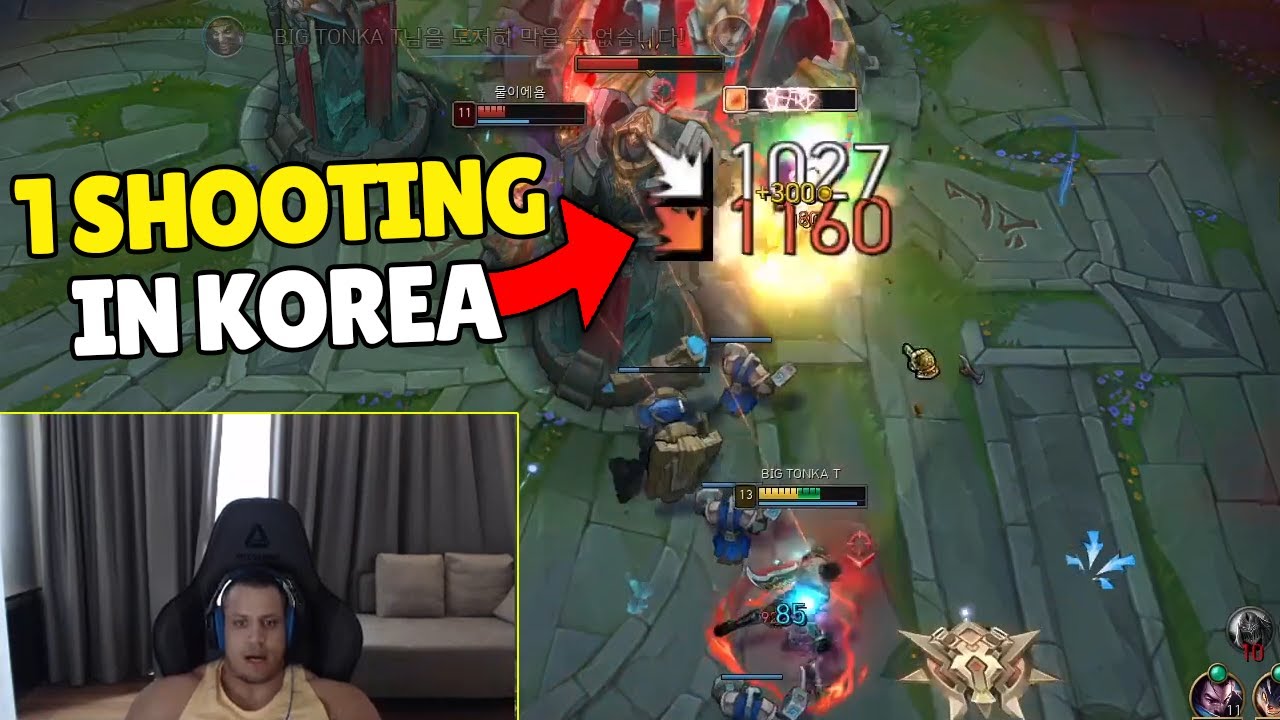 Tyler1 200 IQ Moments & Insane Predicts in Korea!
