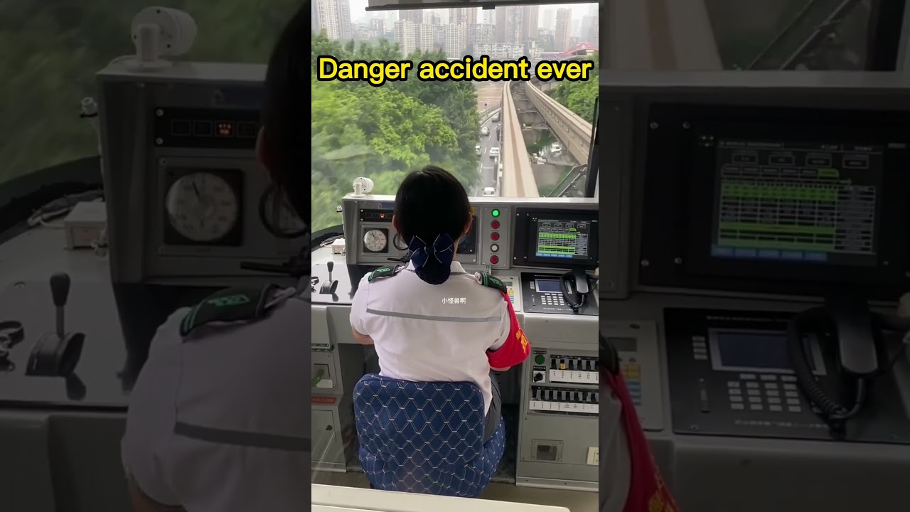 #shorts #monorail #accident #youtubeshorts #neverseenbefore #viral