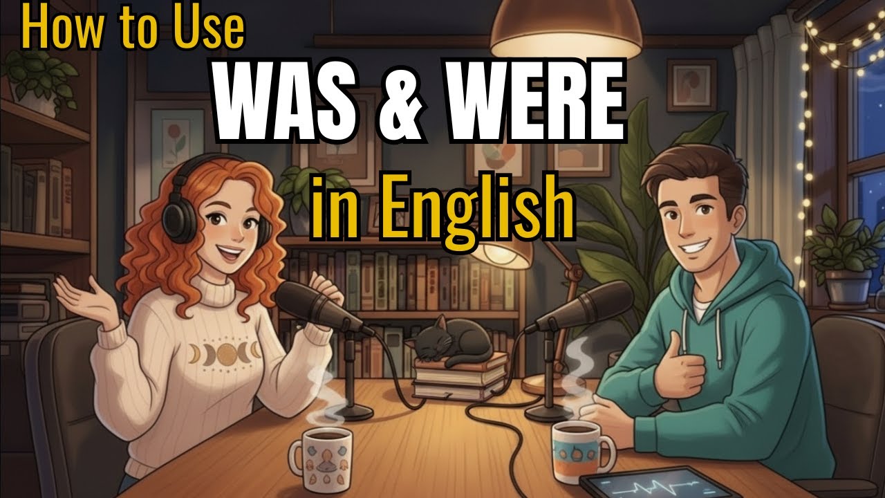 How to Use WAS & WERE in English | A Motivation Podcast for Beginners
