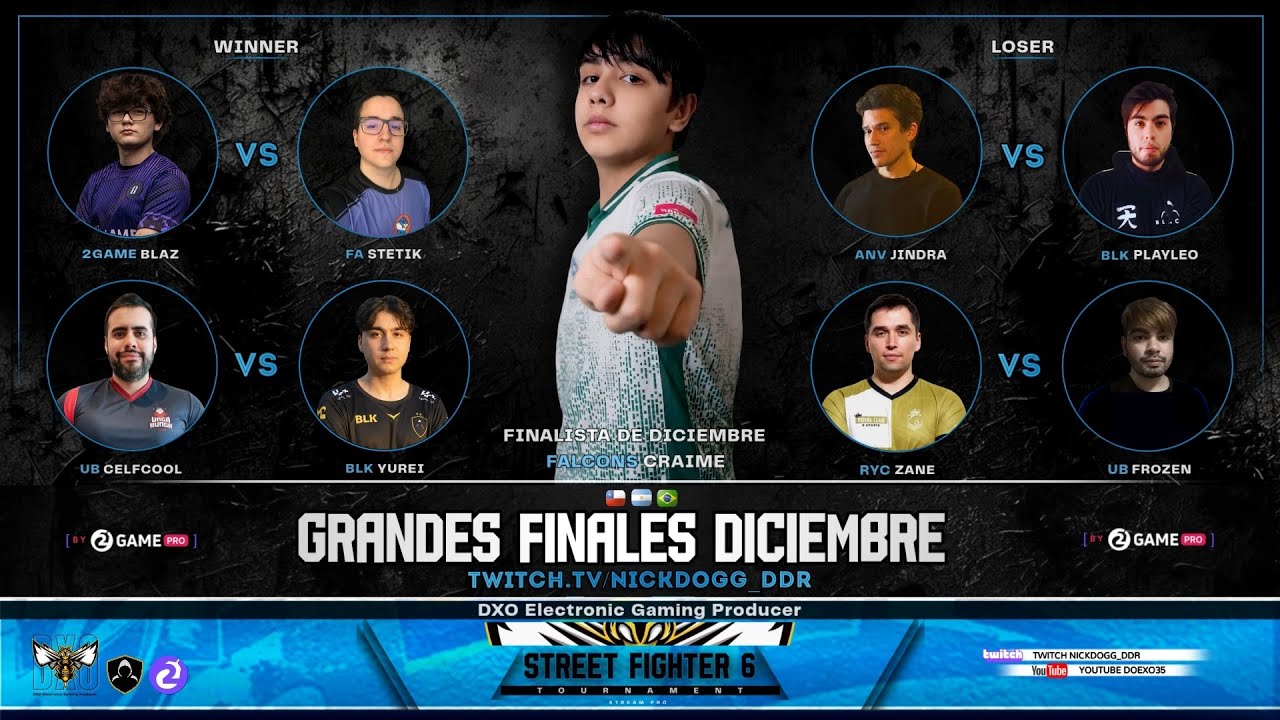 2Game: Sushi de Delfín Tournament Grandes Finales Diciembre Top8+FT5 con BLAZ #craime