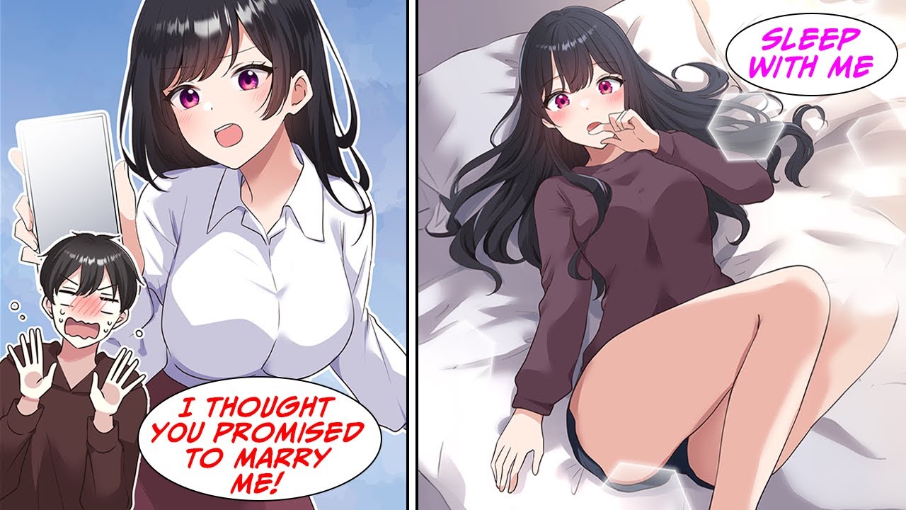 [Manga Dub] My childhood friend who I haven't met in a while is jealous when she sees my phone...