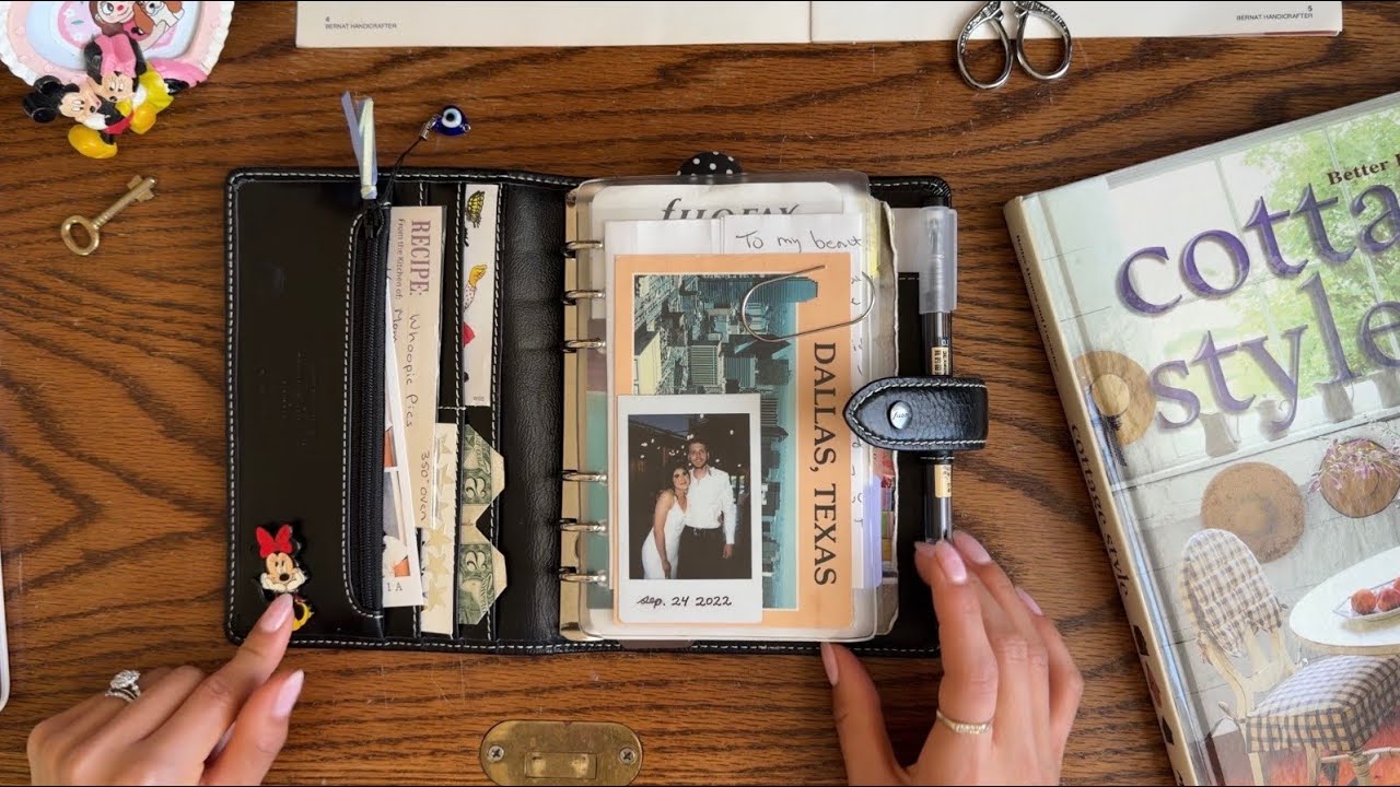 Filofax personal Malden set up/flip through 