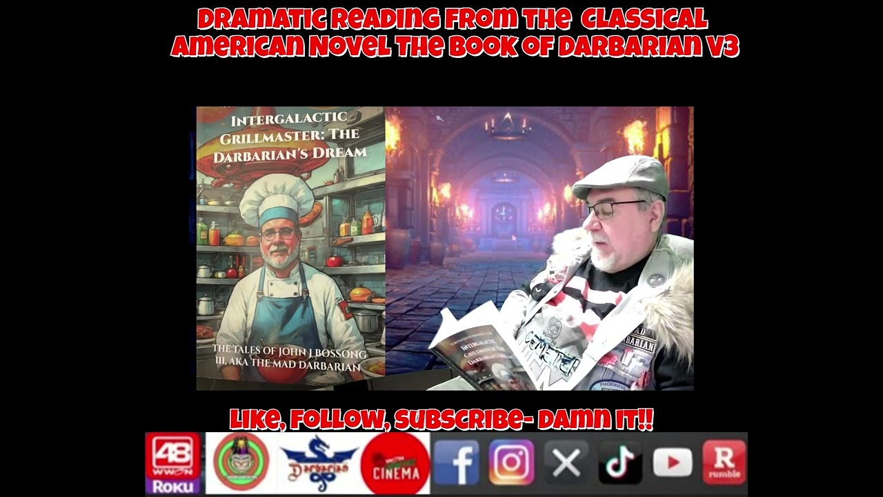 The Mad Darbarian's Dramatic Reading book of Darbarian e2 V1