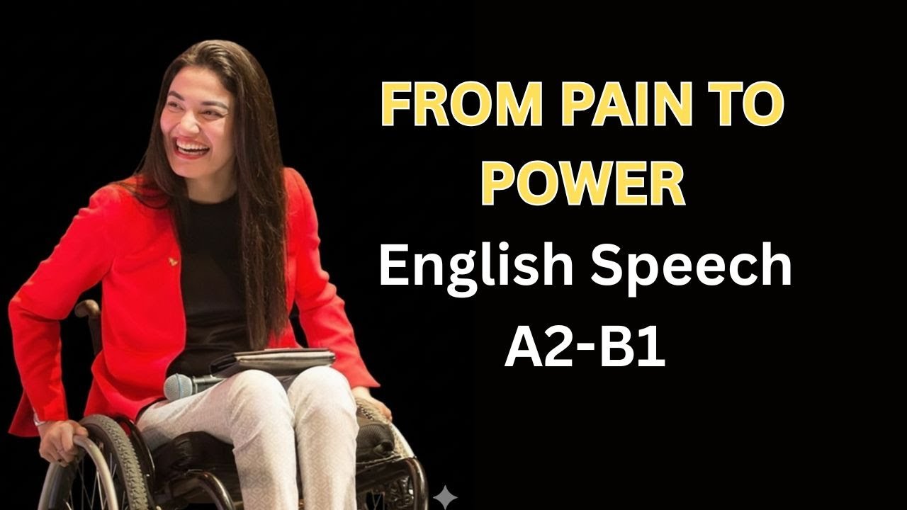 Muniba Mazari’s Inspiring English Speech | A Story of Strength, Hope & Resilience