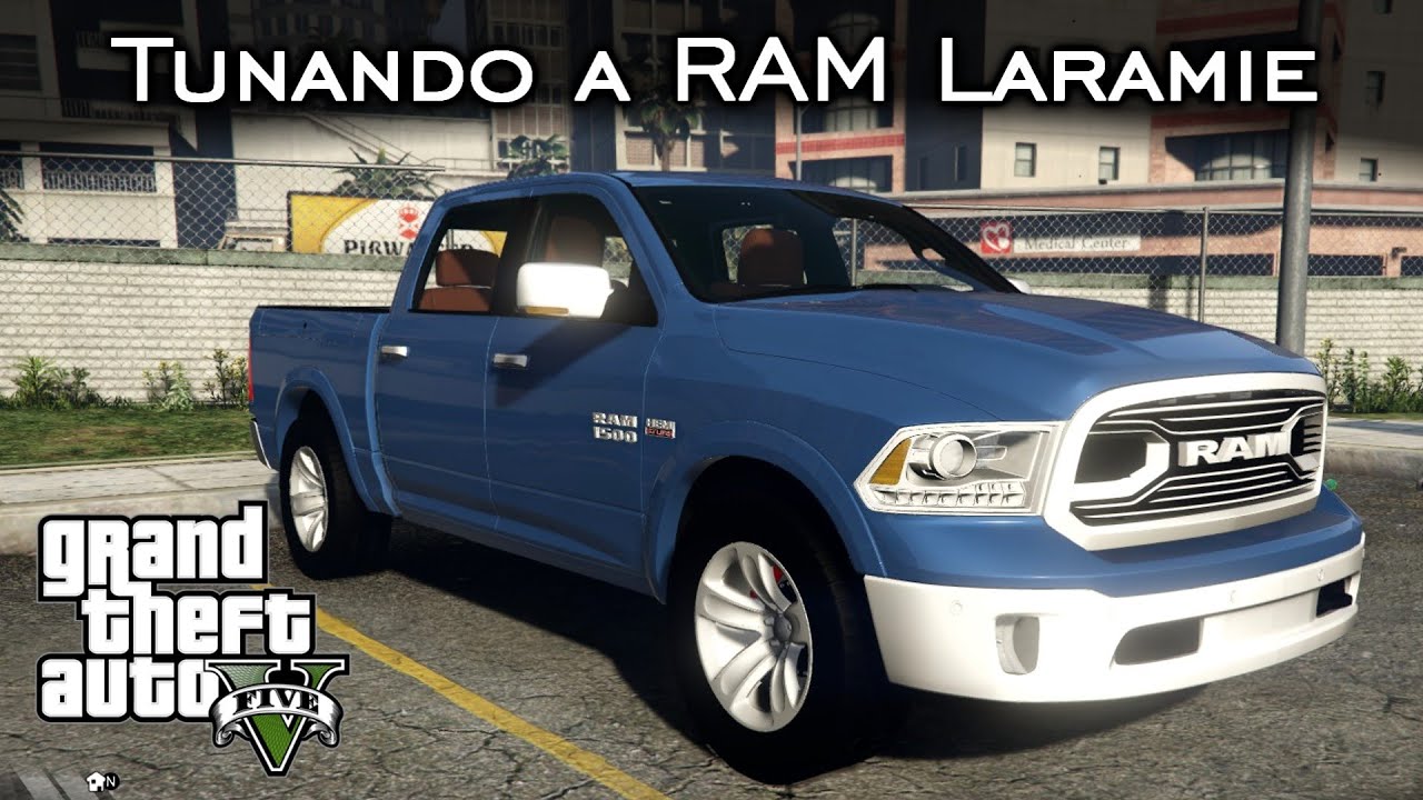 Tunando a Dodge RAM 1500 - MOD PERFEITO! | GTA V - PC [PT-BR]