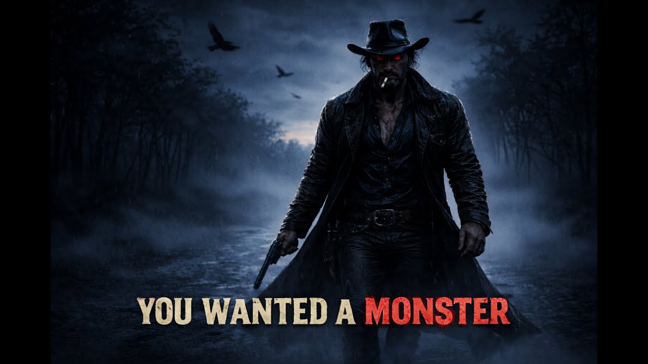 YOU WANTED A MONSTER (Dark Country Outlaw Song)