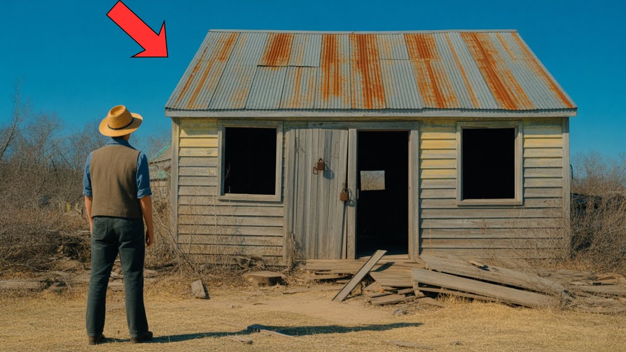 He Bought an Old Shed for $10 and Found Something No One Expected