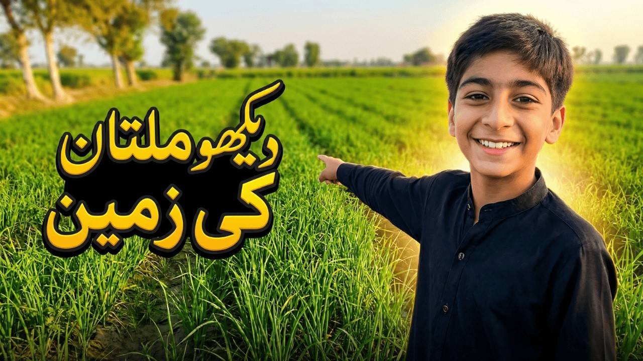 Dekho Multan Ki Zameen | Areeb Vlog | Village Crops View and Farming Analysis