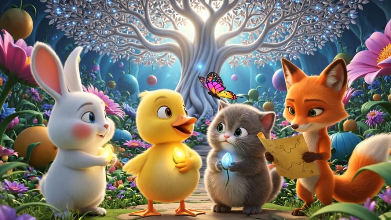 🐰🐤Roro, Dodo, Kiki: Decoding Fifi the Fox's Deep Forest Treasure Map