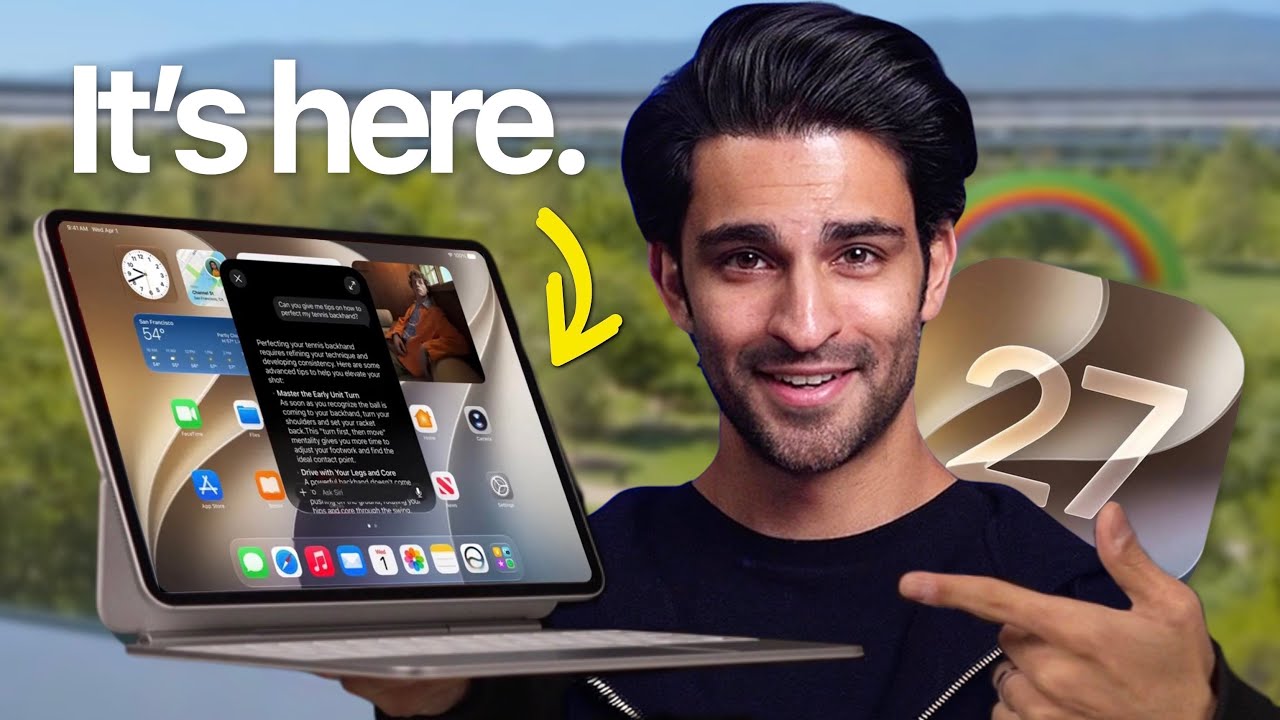 Первые впечатления от iPadOS 27: тихий, но мощный ход Apple для iPad