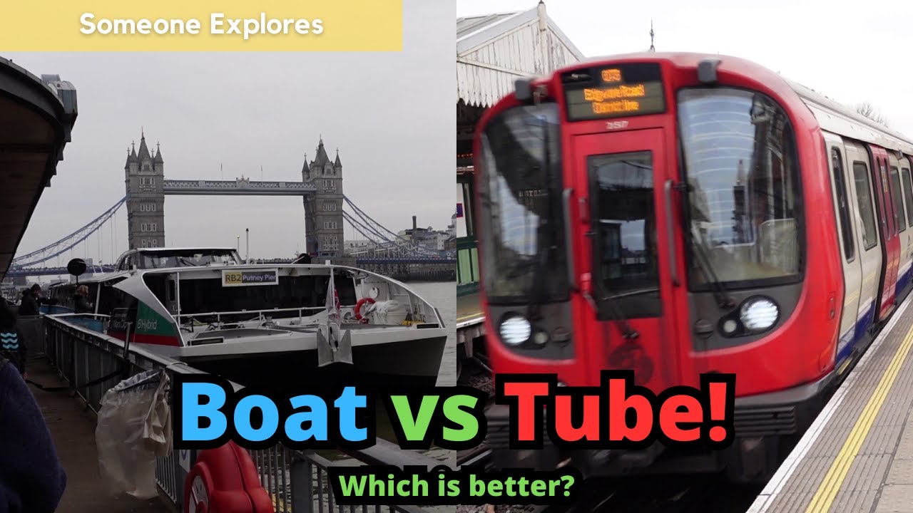 Uber Boat by Thames Clippers vs the District Line | Which is better?