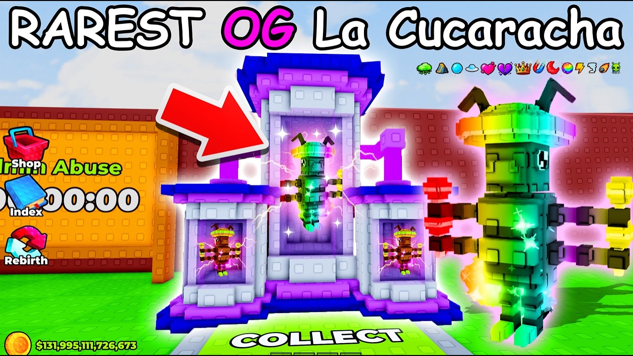 Я потратил 20 000 Robux, чтобы получить всех оригинальных персонажей La Cucaracha в игре Break a ...