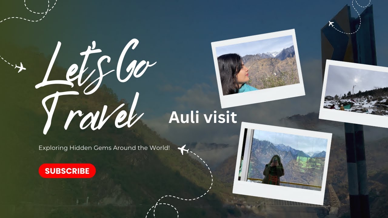 Finally Auli trip vlog ❤️🤭⛄️