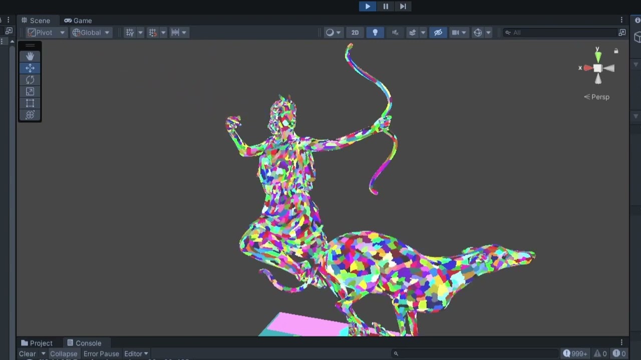 Quick Test - New Clusters with Geometry Streaming (Camera Pos Z is moved)