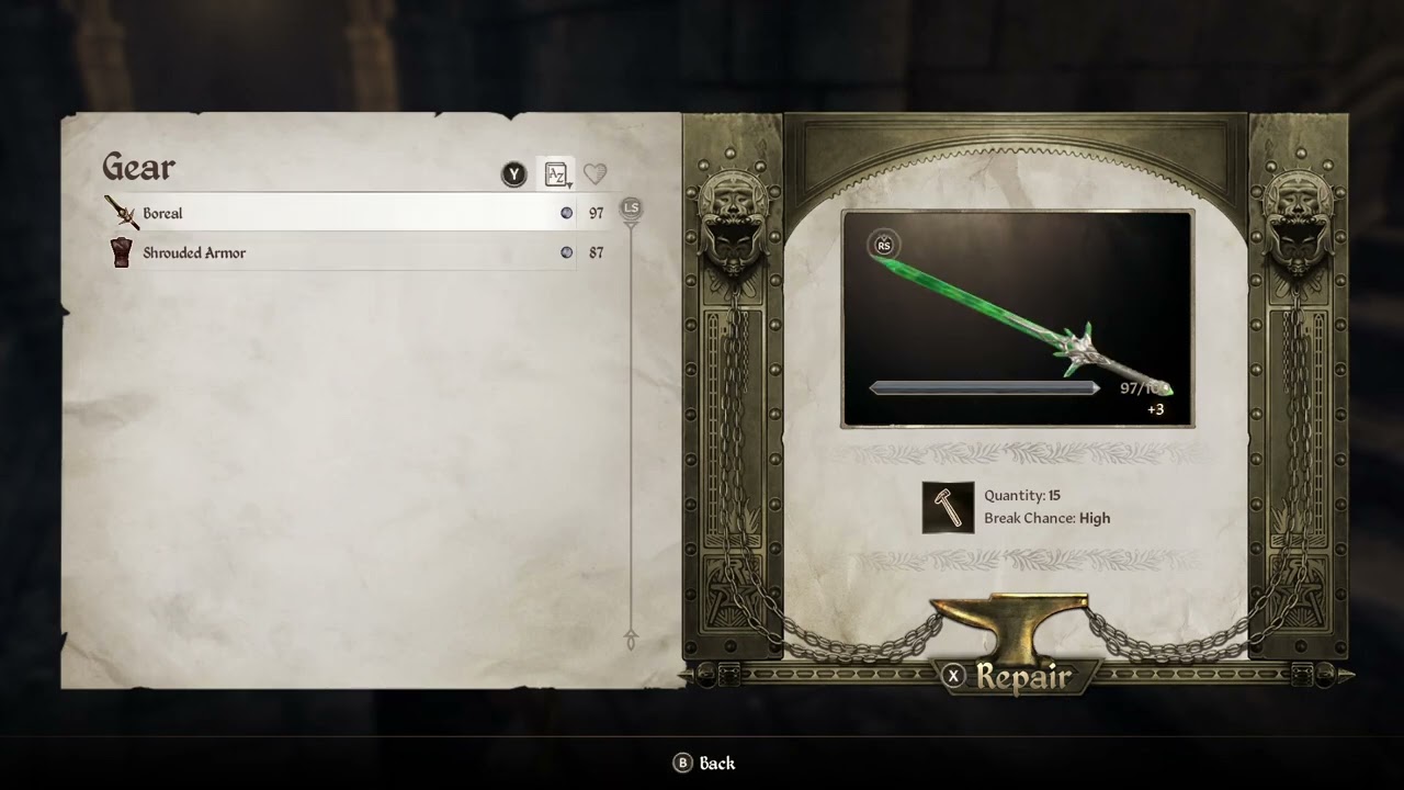 How to Use Repair Hammer in The Elder Scrolls IV: Oblivion Remastered