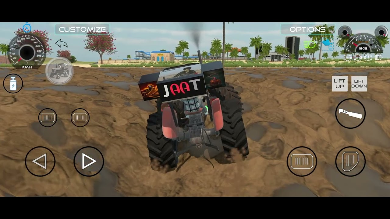 Yaar aaj old tractor fas gaya, full maze kiye! 😂