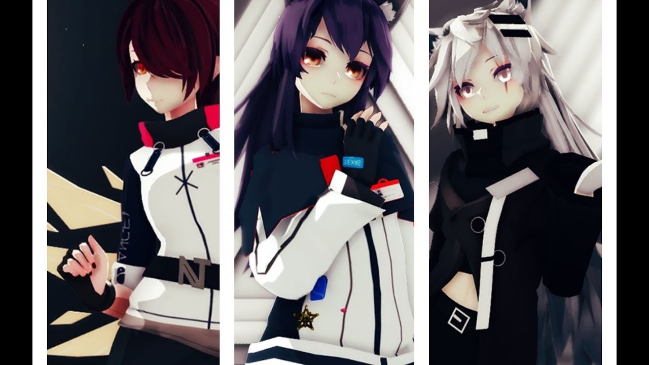 【MMD】Arknights (明日方舟) L/TE - POP/STARS