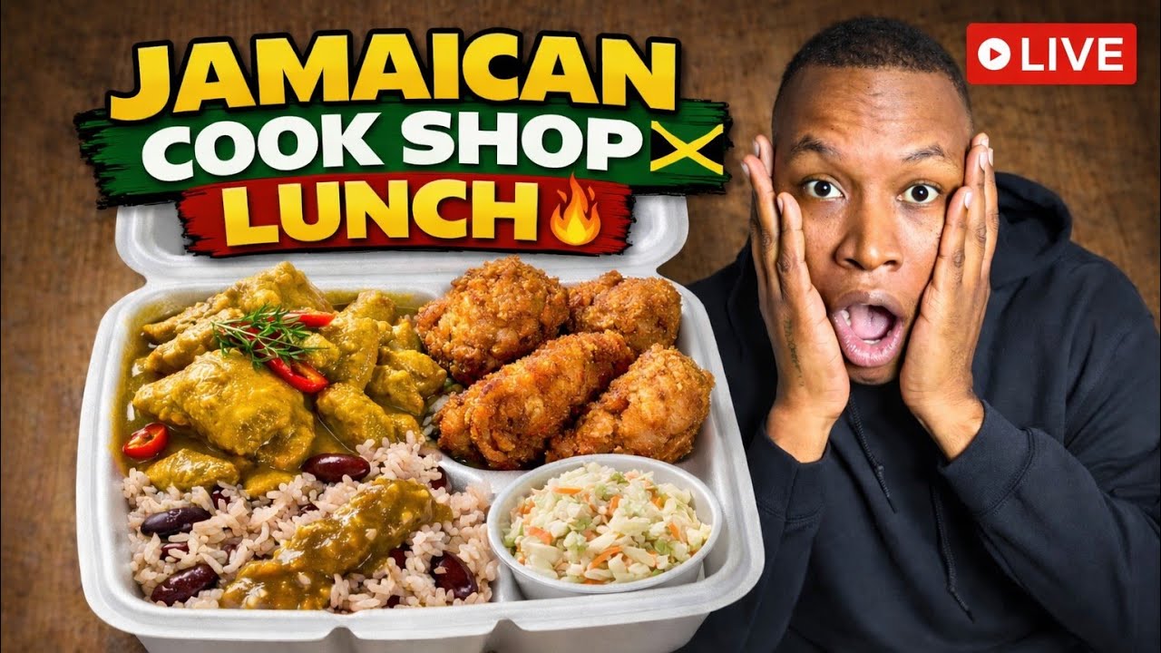 Live Cooking: Fried Chicken and Curry Chicken Combo