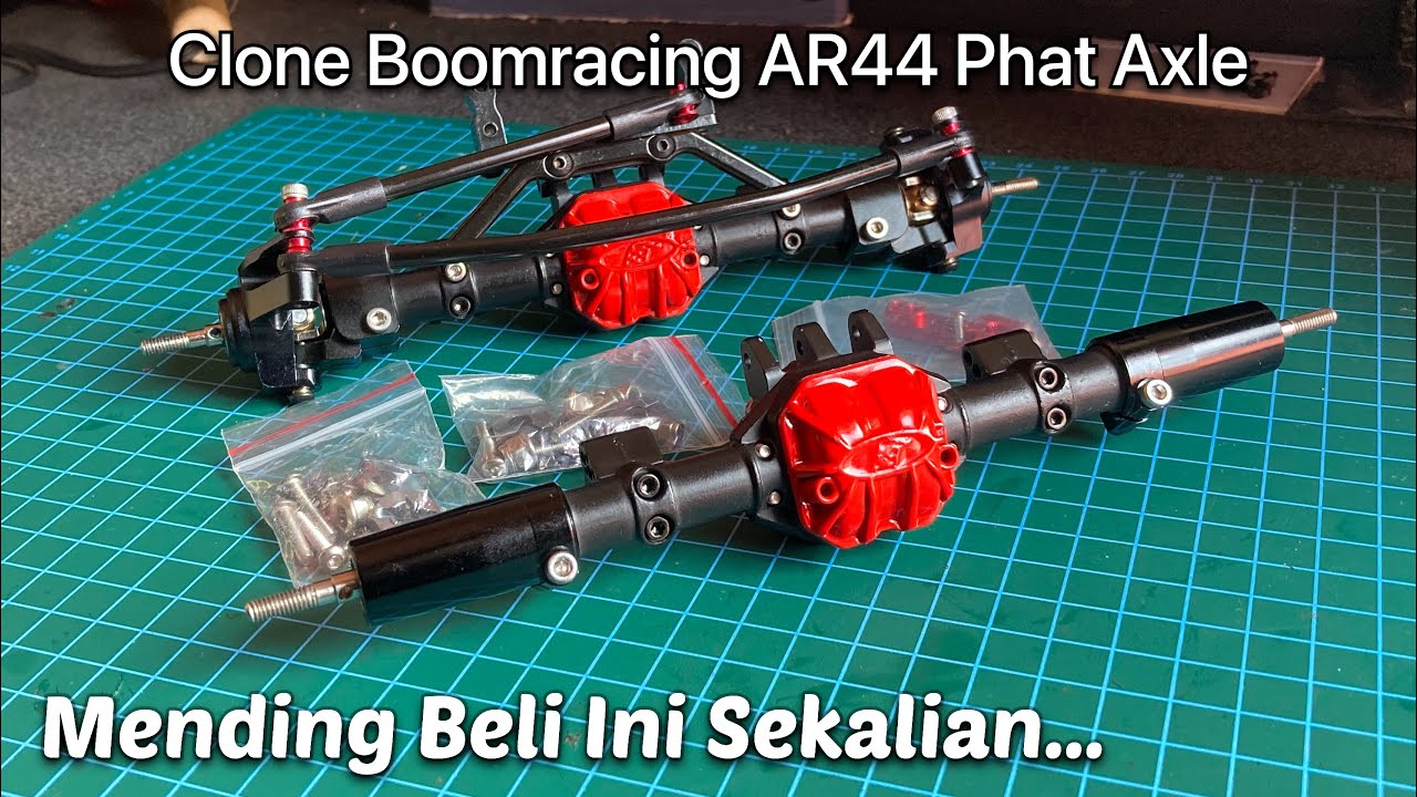 Review Gardan Tahan Banting SCX10ii Boomracing OEM | Rakit SCX10 RC Adventure 1/10 Indonesia