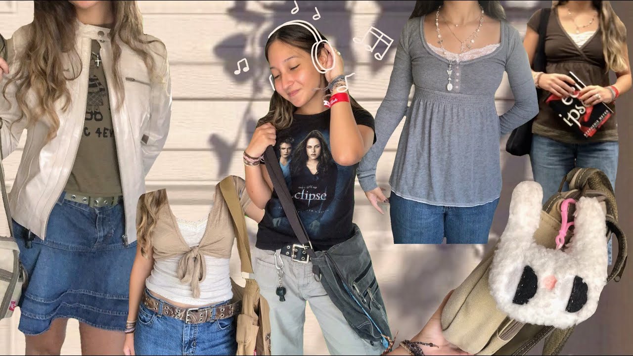 outfits of the week ~ y2k grunge fairy bella swan twilight core cyber alternative blahblah aesthetic