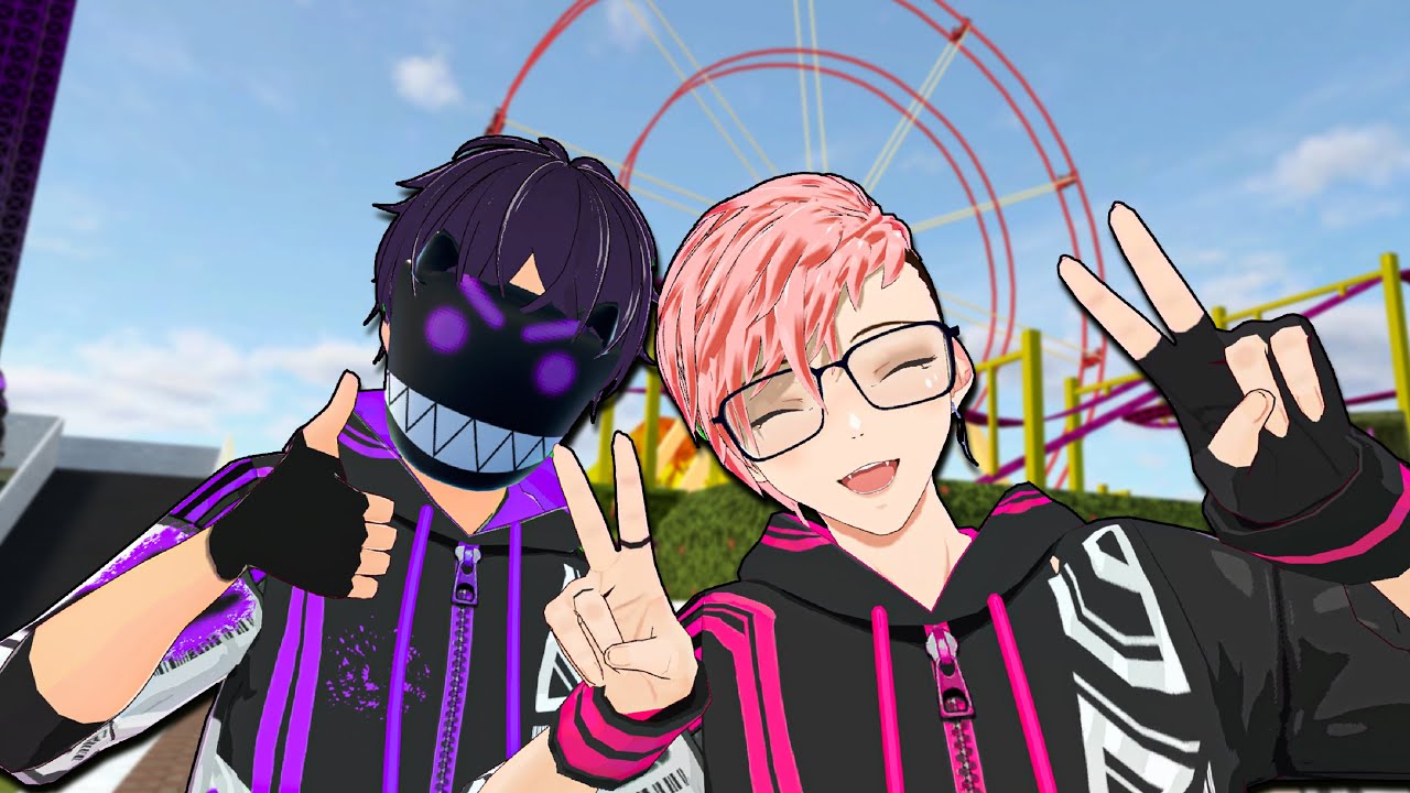 Yuyu e Viper foram em um encontro no melhor parque do VRChat !