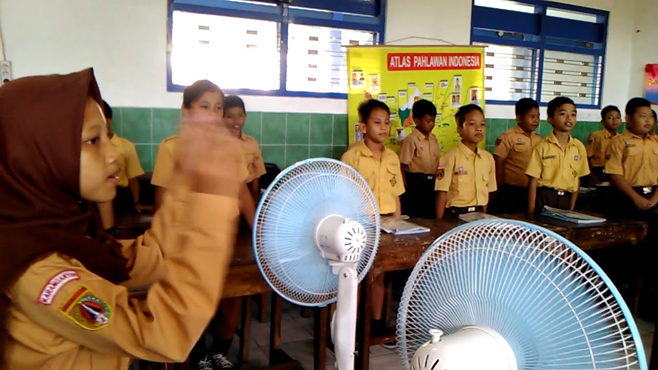 Tepuk, Salam, dan Mars PPK Kelas V SD N 04 Kemiri, Kebakkramat, Karanganyar