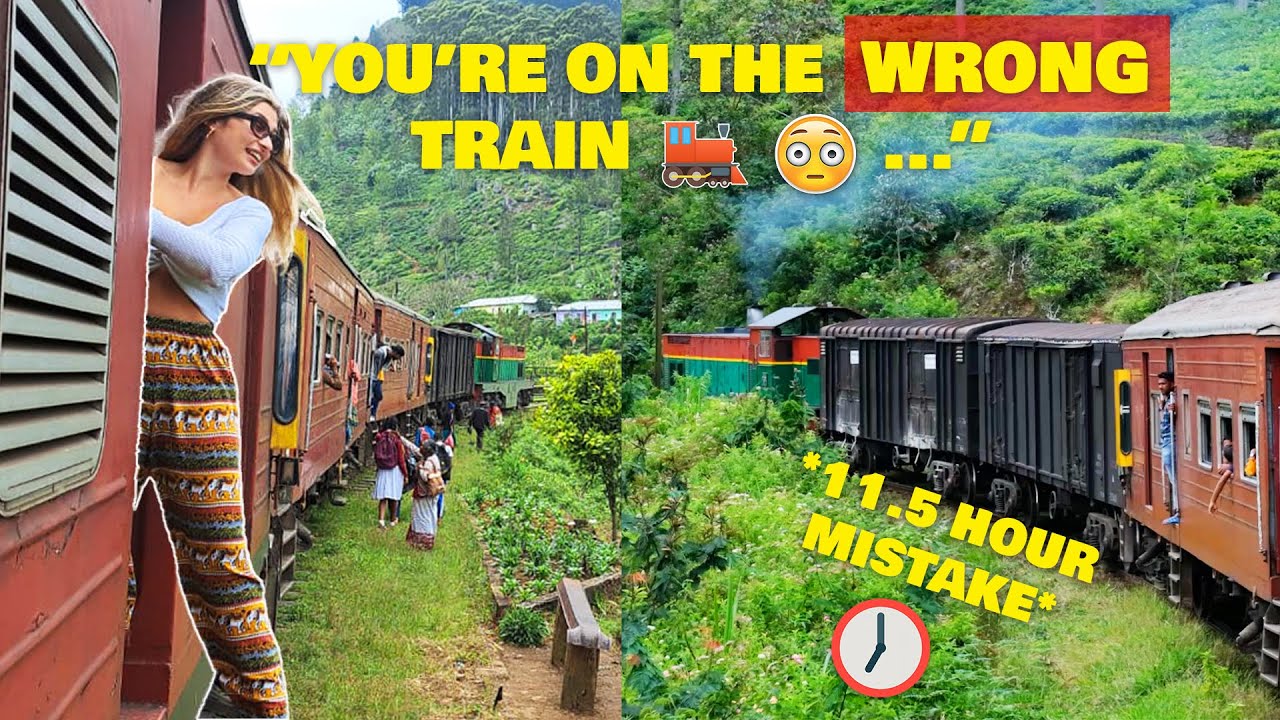Ella to Kandy - Worlds Most Beautiful Train Ride 🚂: Welcome to Sri Lanka