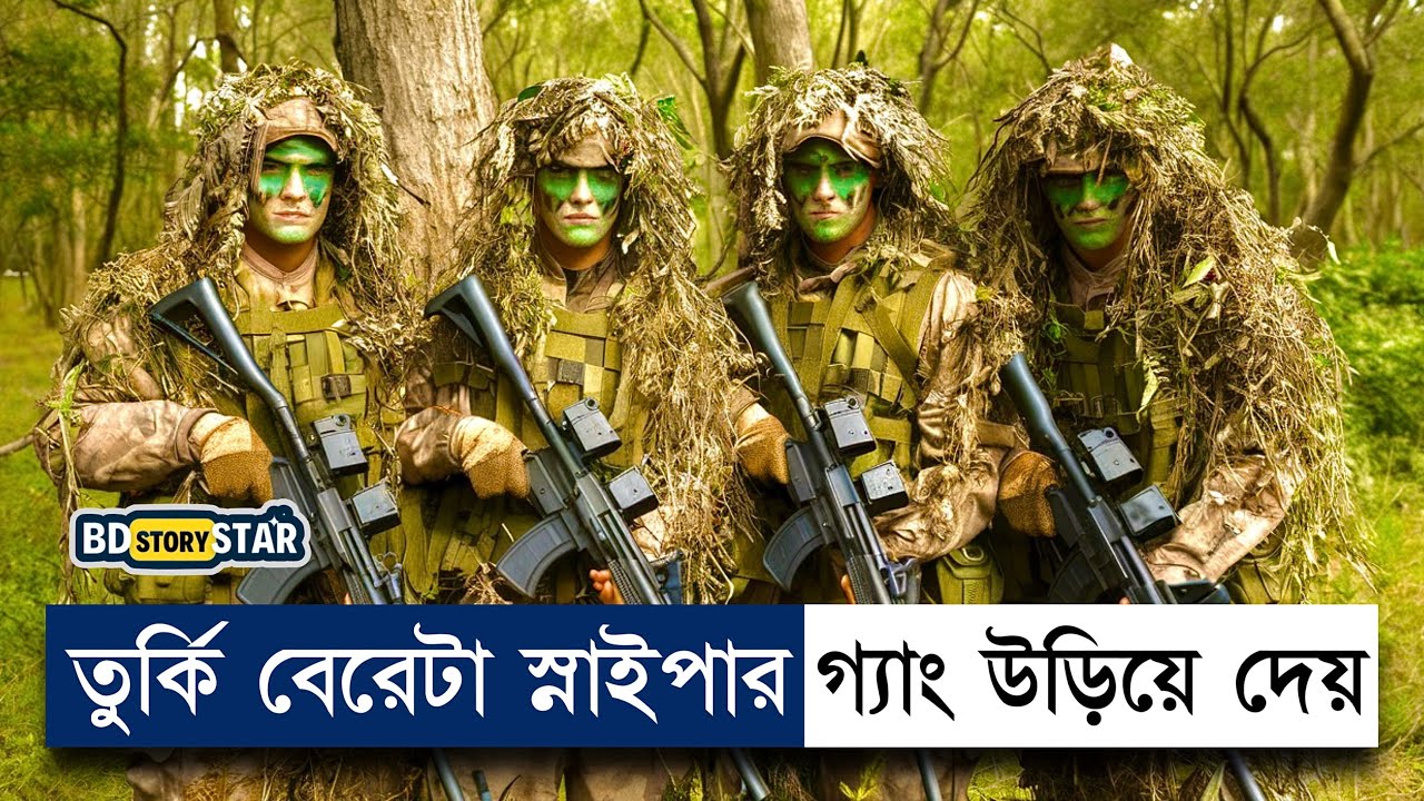 তুর্কি বেরেটা কমান্ডোর গ্যাং কি!লিং মিশন Movie Explain in bangla |Sniper|BD STORY Star