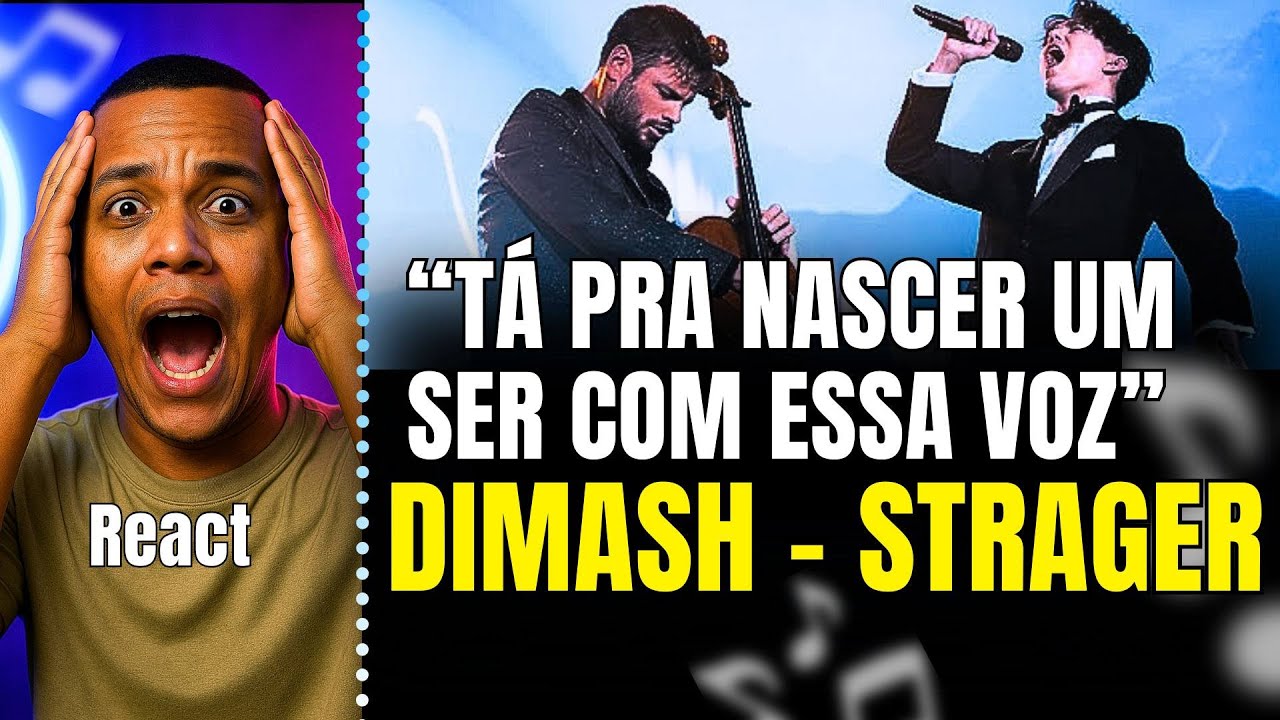 COMO ELE FAZ ISSO? EU NUNCA OUVI ISSO NA VIDA! Dimash em Stranger ao Vivo Me Deixou em Choque! React