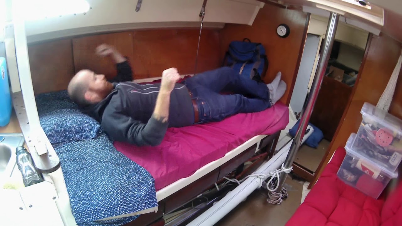 Boat tour of my Dufour Arpège 1974 sailboat (walkaround)