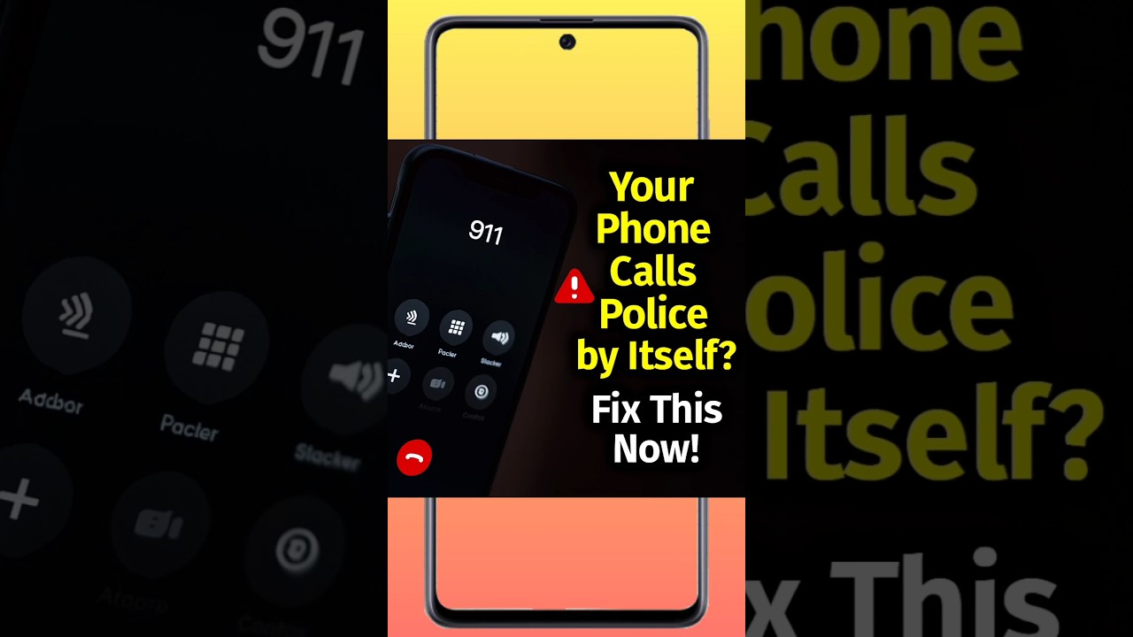 Your Phone Calls Police by Itself? Fix This Now! 🚨 (2025 Solution)